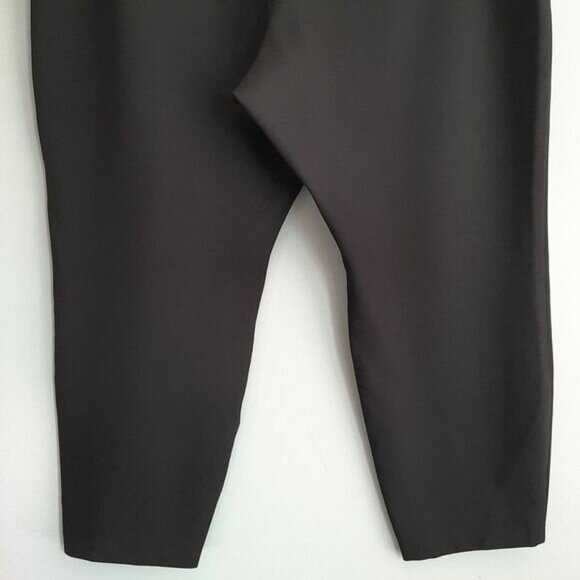 Studio by TORRID / High Waist Ankle Crop Stretch Slim Pants Black Sz 24 R - Picture 8 of 11